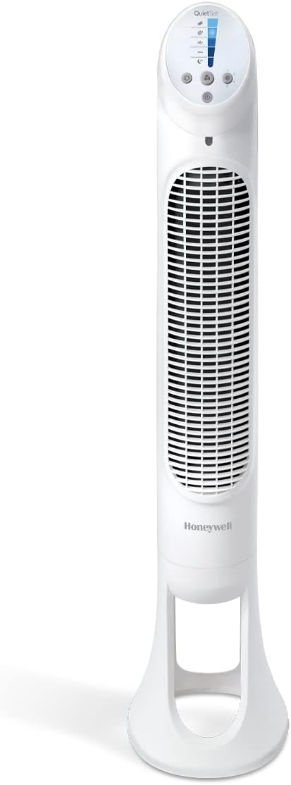 Honeywell QuietSet Tower Fan 5 Speed - White